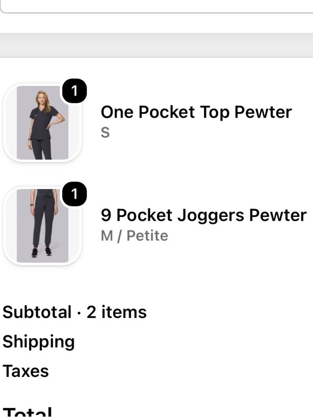 9 Pocket Joggers — Pewter